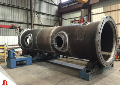 Machined hydraulic tube with NDT inspections